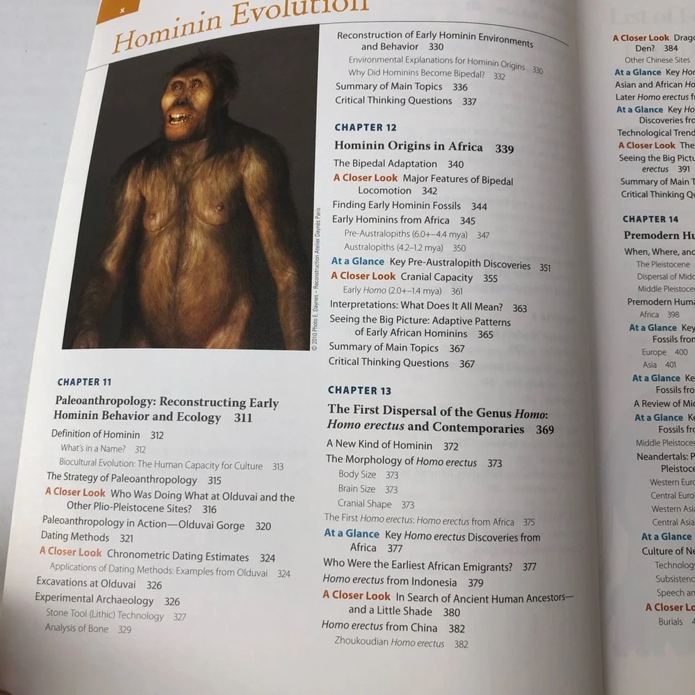 Physical Anthropology An Introduction 2011-2012 Ed Robert Jurmain 9781111350178